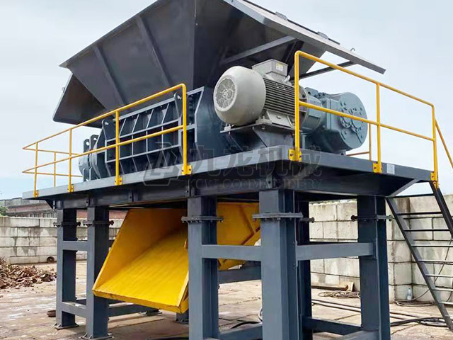 金屬撕碎機提高了廢棄金屬資源的再利用率